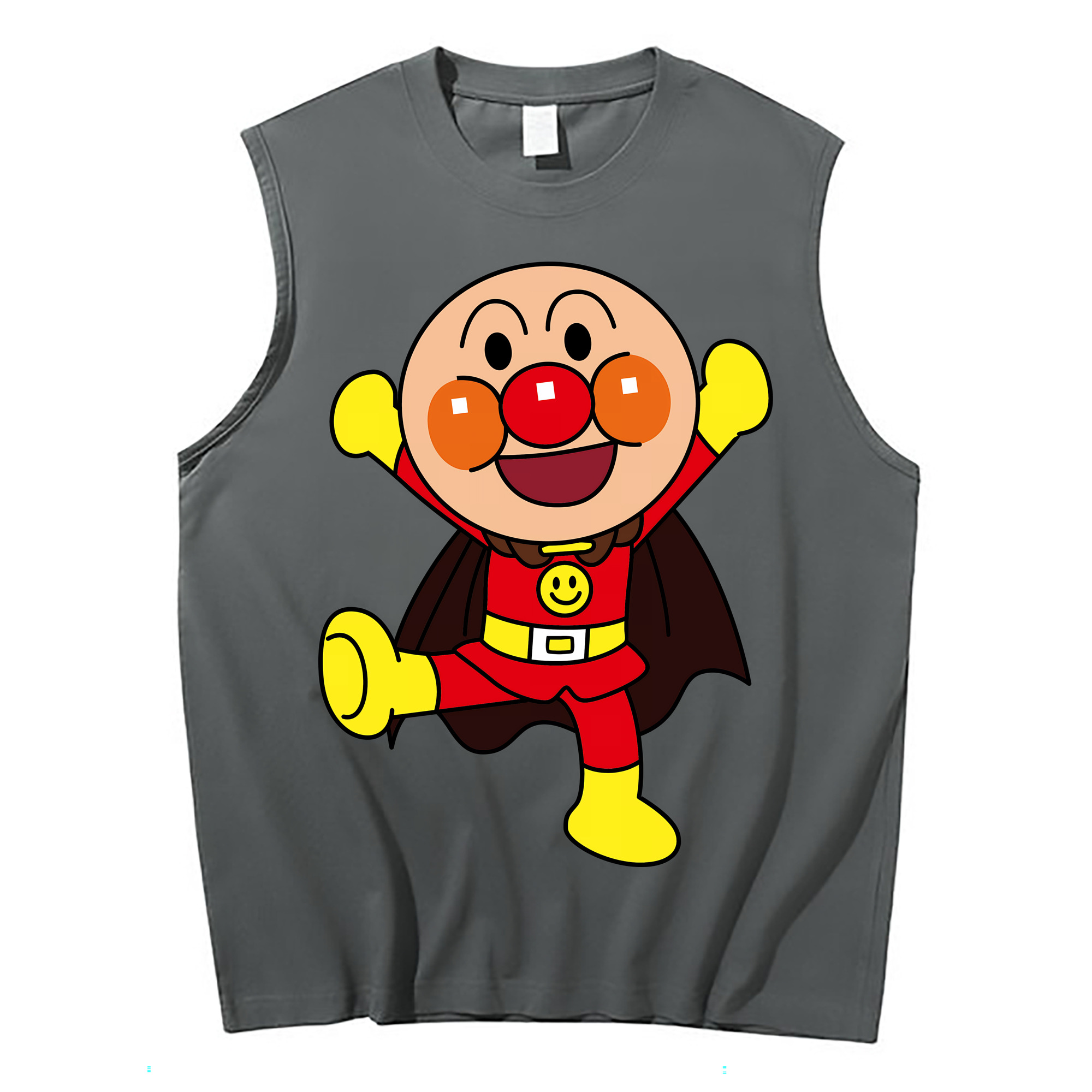 （画像用） アンパンマン Anpanman コットン100％タンクトップ（フロントプリント）